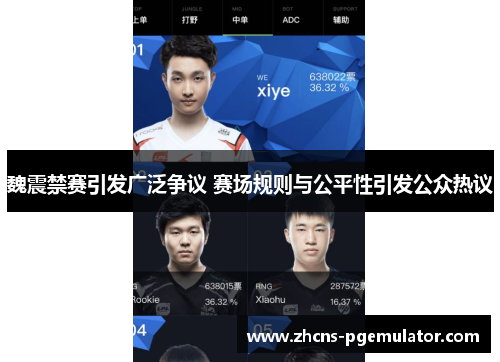 魏震禁赛引发广泛争议 赛场规则与公平性引发公众热议